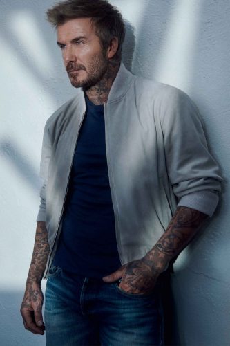 David Beckham e Boss: collab - Foto: Divulgação