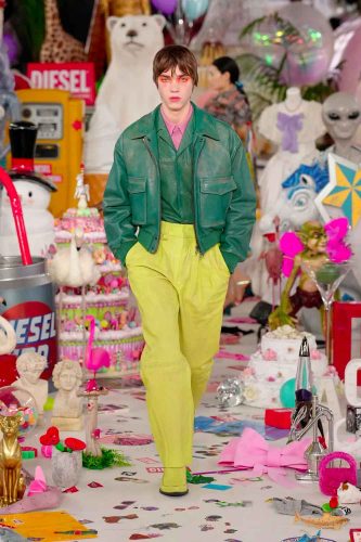 Diesel, inverno 2026 - Foto: Reprodução/Vogue Runway