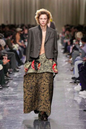 Dior Homme, inverno 2026 - Foto: Reprodução/Vogue Runway