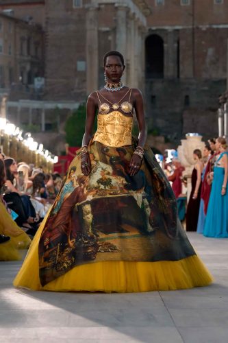 Dolce & Gabbana, alta moda 2025 - Foto: Reprodução/Vogue Runway