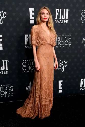 Angelina Jolie veste Elie Saab - Foto: Reprodução/WWD