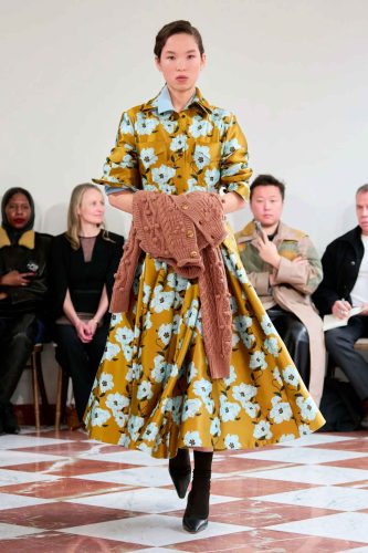 Emilia Wickstead, inverno 2026 - Foto: Reprodução/Vogue Runway