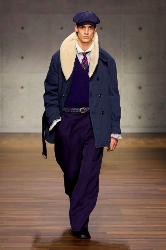 Emporio Armani, inverno 2026 - Foto: Reprodução/Vogue Runway