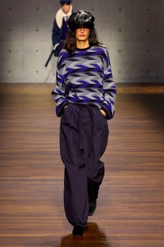 Emporio Armani, inverno 2026 - Foto: Reprodução/Vogue Runway