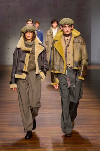 Emporio Armani, inverno 2026 - Foto: Reprodução/Vogue Runway