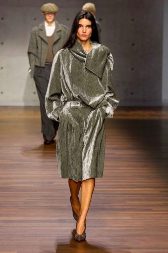 Emporio Armani, inverno 2026 - Foto: Reprodução/Vogue Runway