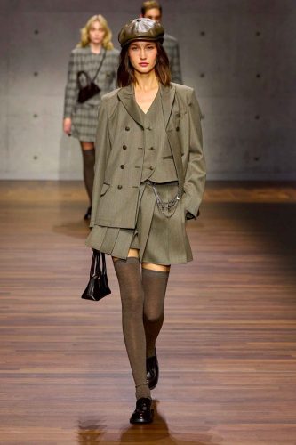 Emporio Armani, inverno 2026 - Foto: Reprodução/Vogue Runway