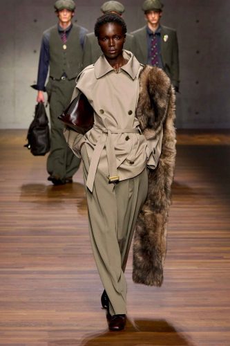 Emporio Armani, inverno 2026 - Foto: Reprodução/Vogue Runway
