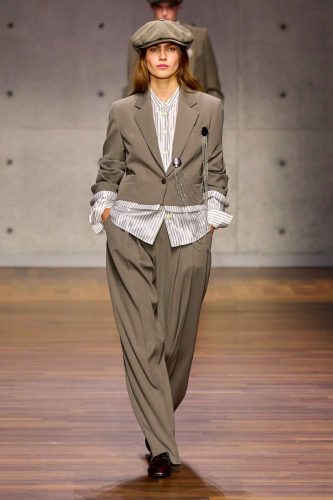 Emporio Armani, inverno 2026 - Foto: Reprodução/Vogue Runway