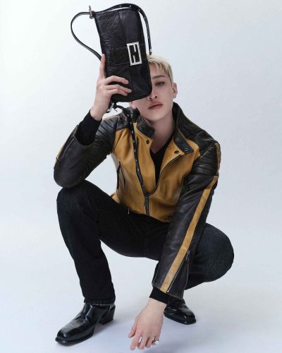 Bang Chan para a Fendi - Foto: Divulgação