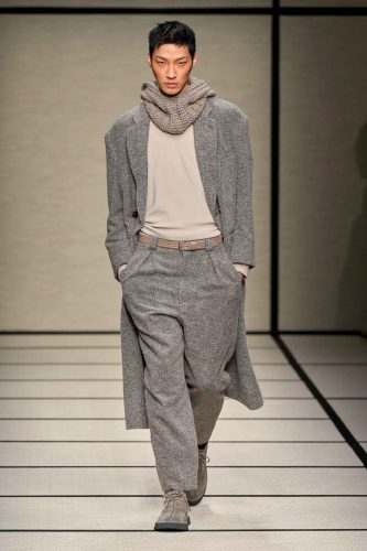 Giorgio Armani, inverno 2025 - Foto: Reprodução/Vogue Runway