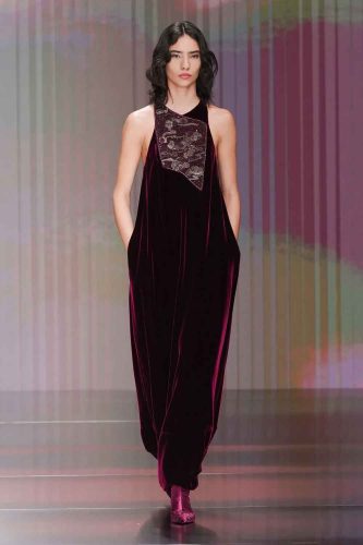 Giorgio Armani, inverno 2026 - Foto: Reprodução/Vogue Runway