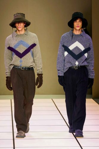 Giorgio Armani, inverno 2026 - Foto: Reprodução/Vogue Runway