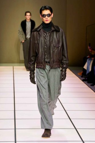 Giorgio Armani, inverno 2026 - Foto: Reprodução/Vogue Runway