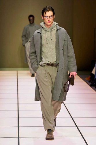 Giorgio Armani, inverno 2026 - Foto: Reprodução/Vogue Runway