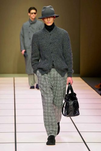 Giorgio Armani, inverno 2026 - Foto: Reprodução/Vogue Runway