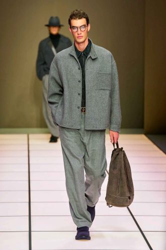 Giorgio Armani, inverno 2026 - Foto: Reprodução/Vogue Runway