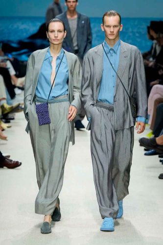 Giorgio Armani, verão 2026 - Foto: Reprodução/Vogue Runway