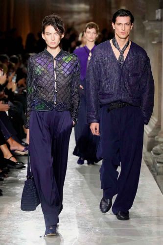 Giorgio Armani, verão 2026 - Foto: Reprodução/Vogue Runway