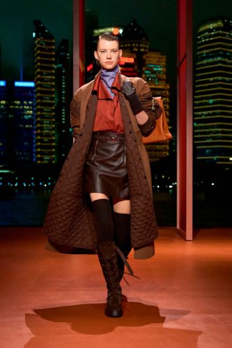 Hermès, inverno 2025 - Foto: Reprodução/Vogue Runway