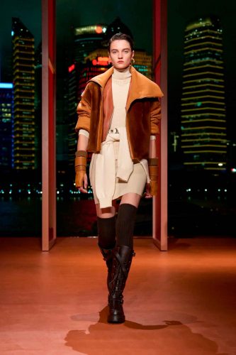Hermès, inverno 2025 - Foto: Reprodução/Vogue Runway