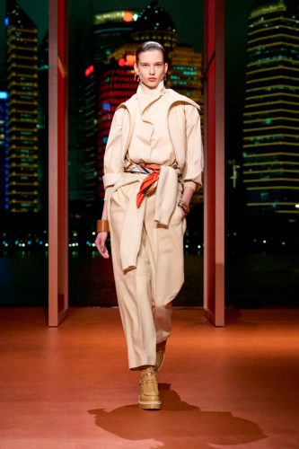 Hermès, inverno 2025 - Foto: Reprodução/Vogue Runway