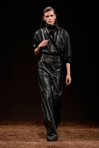 Hermès, inverno 2025 - Foto: Reprodução/Vogue Runway