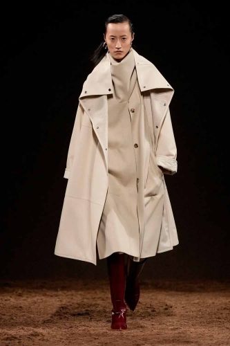 Hermès, inverno 2025 - Foto: Reprodução/Vogue Runway