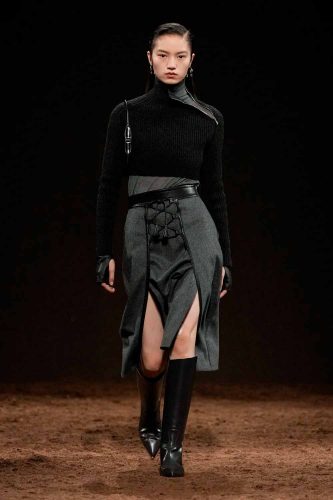 Hermès, inverno 2025 - Foto: Reprodução/Vogue Runway