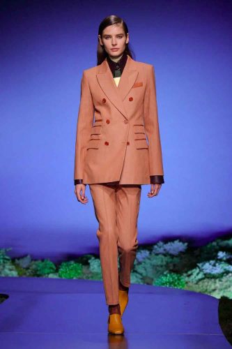 Hermès, inverno 2026 - Foto: Reprodução/Vogue Runway