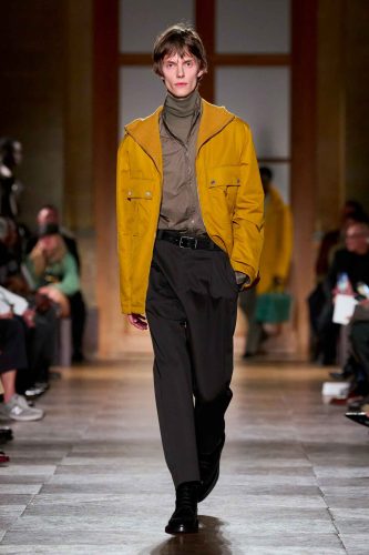 Hermès, inverno 2026 - Foto: Reprodução/Vogue Runway
