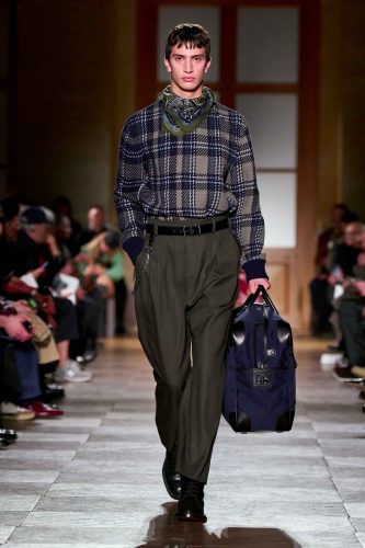Hermès, inverno 2026 - Foto: Reprodução/Vogue Runway