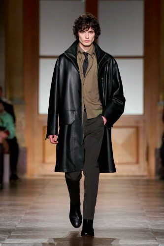 Hermès, inverno 2026 - Foto: Reprodução/Vogue Runway