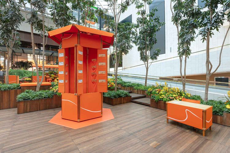 Le Monde d'Hermès Kiosk - Foto: Divulgação