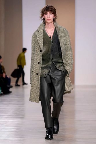 Hermès masculina, inverno 2024 - Foto: Vogue Runway
