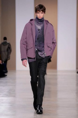 Hermès masculina, inverno 2024 - Foto: Vogue Runway