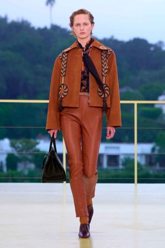 Hermès, resort 2027 - Foto: Reprodução/Vogue Runway