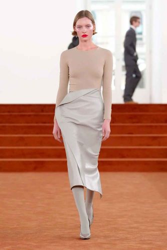 Jil Sander, inverno 2026 - Foto: Reprodução/Vogue Runway