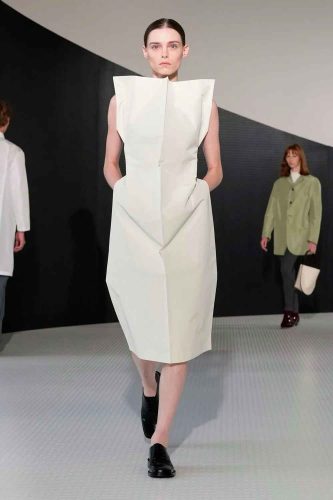 Jil Sander, verão 2026 - Foto: Reprodução/Vogue Runway