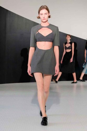 Jil Sander, verão 2026 - Foto: Reprodução/Vogue Runway