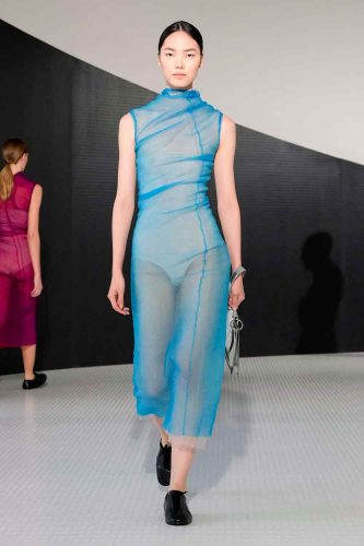 Jil Sander, verão 2026 - Foto: Reprodução/Vogue Runway