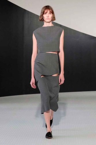 Jil Sander, verão 2026 - Foto: Reprodução/Vogue Runway