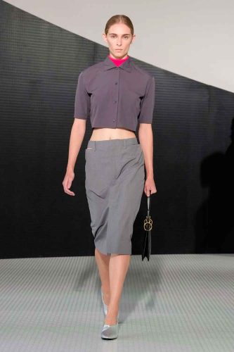 Jil Sander, verão 2026 - Foto: Reprodução/Vogue Runway