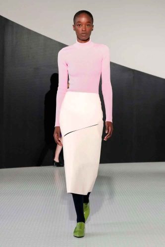 Jil Sander, verão 2026 - Foto: Reprodução/Vogue Runway