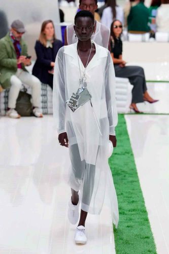 Lacoste, verão 2026 - Foto: Reprodução/Vogue Runway