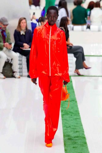Lacoste, verão 2026 - Foto: Reprodução/Vogue Runway