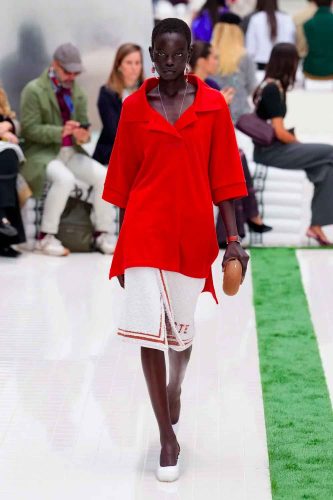Lacoste, verão 2026 - Foto: Reprodução/Vogue Runway