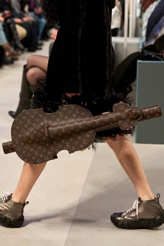 Bolsa Louis Vuitton, inverno 2025 - Foto: Reprodução/Vogue Runway