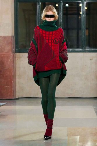 MM6 Maison Margiela, inverno 2026 - Foto: Reprodução/Vogue Runway