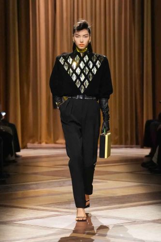Mugler, inverno 2026 - Foto: Reprodução/Vogue Runway